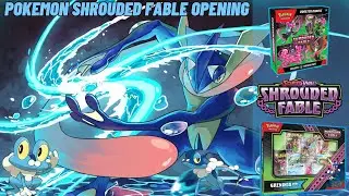 Pokemon Shrouded Fable Booster Bundle Opening