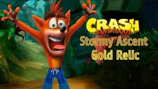 Crash Bandicoot N.Sane Trilogy:  Stormy Ascent  Gold Relic  [PS4]