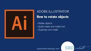 How to Rotate Objects in Adobe Illustrator
