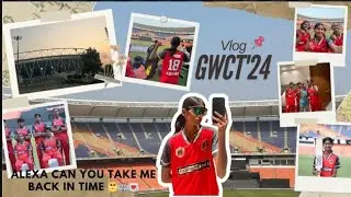 GWCT'24 Vlogg 🏟💌| The best Cricket Trip Ever 🥺🫂| 📍Narendra Modi Stadium | *Repost😭😭*