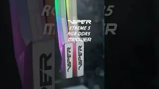 Viper Xtreme 5 RGB DDR5 MPOWER Co-branded Gaming Memory | Patriot Viper