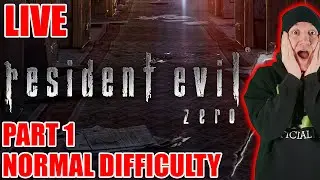 RESIDENT EVIL ZERO 0 HD - First Playthrough Stream Replay Part 1