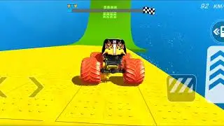 Monster Truck Stunt - Car Game ❗→ Part - 42❗