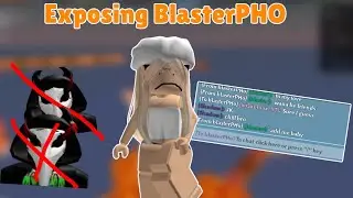 Exposing BLASTERPHO (ROBLOX SKYWARS)