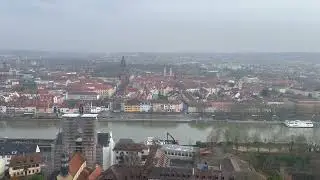 View of Würzburg from the Marienberg Fortress