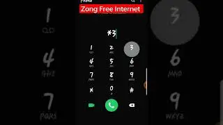 Zong Free Internet Code 2022 😳 Zong Free code 😳 