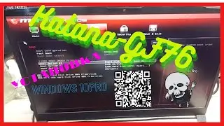 Katana-GF76 11Uc-480xru Installing WINDOWS 10 PRO