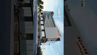 Commercial Complex 3D Visualisation 👏🏼 #shorts #viral #3d #exterior #walkthrough #architecture #1m