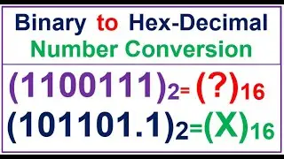 Binary to Hexadecimal conversion In Hindi | How to Convert Binary to Hexadecimal By Rohit Shanu-2022