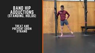 Band Hip Adduction (Short Lever) - GROIN STRAIN REHAB EXERCISE