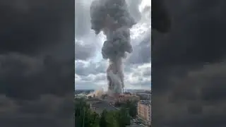 Сергиев Посад, грибной сезон в Подмосковье. Уничтожен оптико-механический завод. 