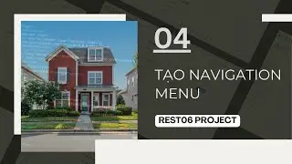 [04] Tạo navigation menu | Real Estate Project | REST06 v2 (PERN)