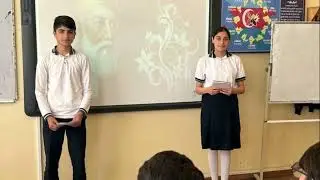 "Dahi Azərbaycan şairi Məhəmməd Füzulinin 530 illiyinə həsr edilmiş tədbir.