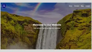 Homepage video background using HTML & CSS || Full Tutorial