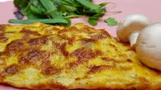 How to cook the perfect mushroom Omelette ! 04/03/2022 