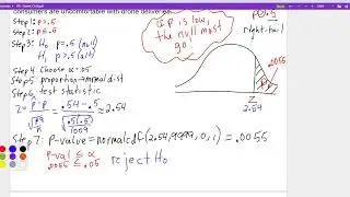 PS - 8.2 Testing a Claim About a Proportion