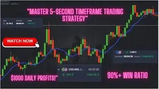Master 5 Second Timeframe Pocket Option | Strategy | Bollinger Bands  90%+Win Ratio | $1000 Daily
