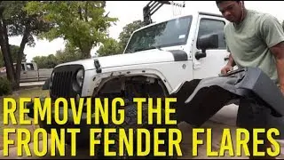 How To Remove Jeep JK Front Fender Flares