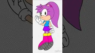Sparkle back pose #shorts #sonic #sonicoccharacter #pose #ibispaint