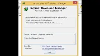 IDM 6.31 Build 9 incl Patch [32bit + 64bit] Fake Serial Fixed fullversion