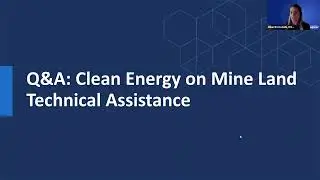 CEML: Overview of OCED’s Technical Assistance and Clean Energy Siting Considerations for Mine Land