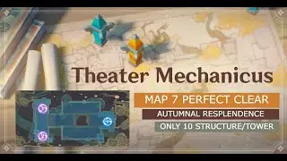 Theater Mechanicus: Autumnal Resplendence Map 7 | Perfect Clear | Only 10 Structure/Tower
