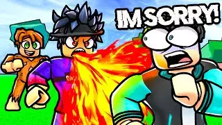 Defending NOOB From TOXIC PLAYERS! (Roblox Blox Fruits)