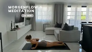 Yoga Morgenflow | Energie für den Tag | Anfänger | geführte Meditation | 12 Minuten