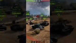 world of tanks , ох не туда ты парень заехал 