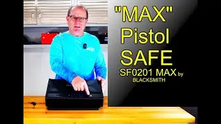 Blacksmith Max Pistol Safe #blacksmith  #biometric safe #bsblackbox #pistolsafe #blacksmithsafe