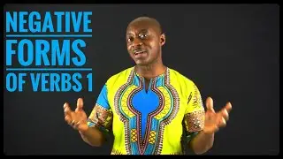 Negative Forms of Verbs 1 | Learn Twi with Opoku | Asante Twi |