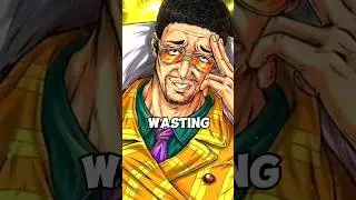 Kizaru Is Wasting His Devil Fruit !  
