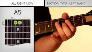 Free - All Right Now - Guitar Lesson
