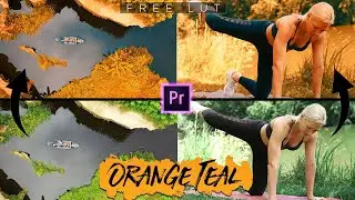 Orange Teal Premiere Pro LUT | Free LUT Download | Premiere Pro LUT | Free Orange Teal LUT ⚡️⚡️