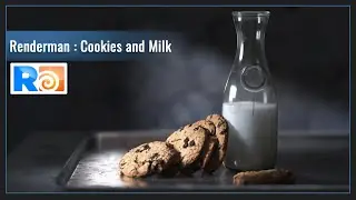 Houdini Solaris / Renderman : Cookies and Milk 🍪🥛