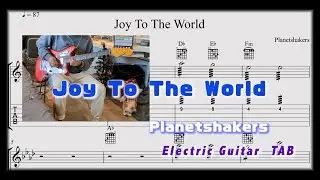 Joy To The World | Planetshakers ★ TAB Electric Guitar Playthrough (guitar cover)