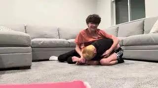wrestling with brayden (super close match)