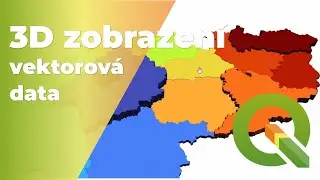 3D Zobrazení v QGIS:  vektorová data