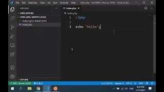 Using Visual Studio Code to remote editing files in WSL / Ubuntu 20.04