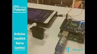 Arduino Joystick Servo Control usnig 1Sheeld