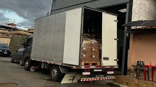 Carreguei 8 Pallets 2300 kgs no Delivery Express