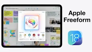 iPadOS Update: Apple Freeform in iPadOS 18