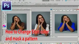Lesson 8 Adobe Photoshop for Beginner: Learn to change dress color and  add some pattern
