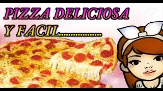 PIZZA DELICIOUS AND EASY TO DO | INGREDIENTS AND PIZZA EASY