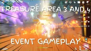 TREASURE AREA 3 AND 4 | EVENT GAMEPLAY - Genshin Impact