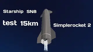 Starship (SN8) test flight 15km