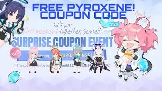 [Blue Archive] Free Pyroxene! New Coupon Code Blue Archive Global
