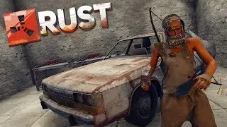 ГАРАЖ ДЛЯ МОЕЙ МАЛЫШКИ. ДЕЛАЕМ САЛЬТО НА НОВОЙ МАШИНЕ В RUST (РАСТ ВЫЖИВАНИЕ | RUST SURVIVAL)