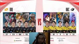 MOMENT RRQ VS ONIC GAME 1 #reaction