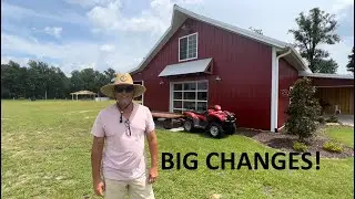 Stokes Family Farm Updated Tour *Big Changes*